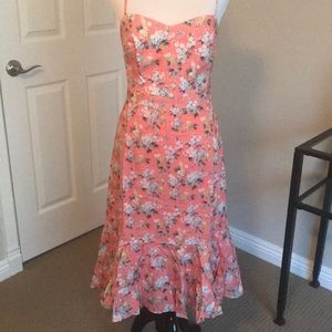 Jcrew pink sundress size 2.